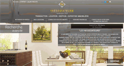 Desktop Screenshot of les-negociateurs.com